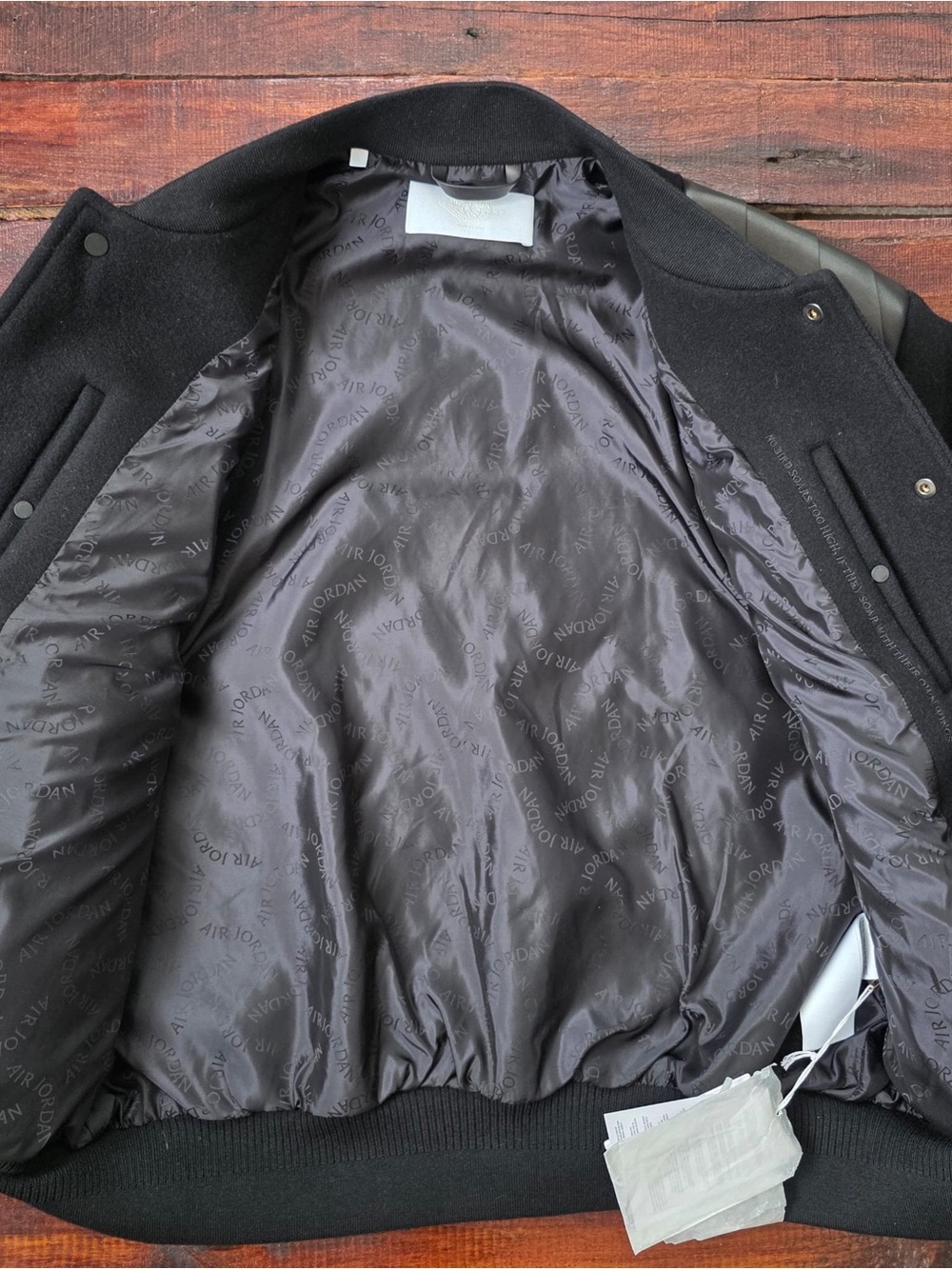 Jordan Wings Collection Varsity Jacket Made in Italy Wool Size Large UNISEX Rare - Picture 4 of 14